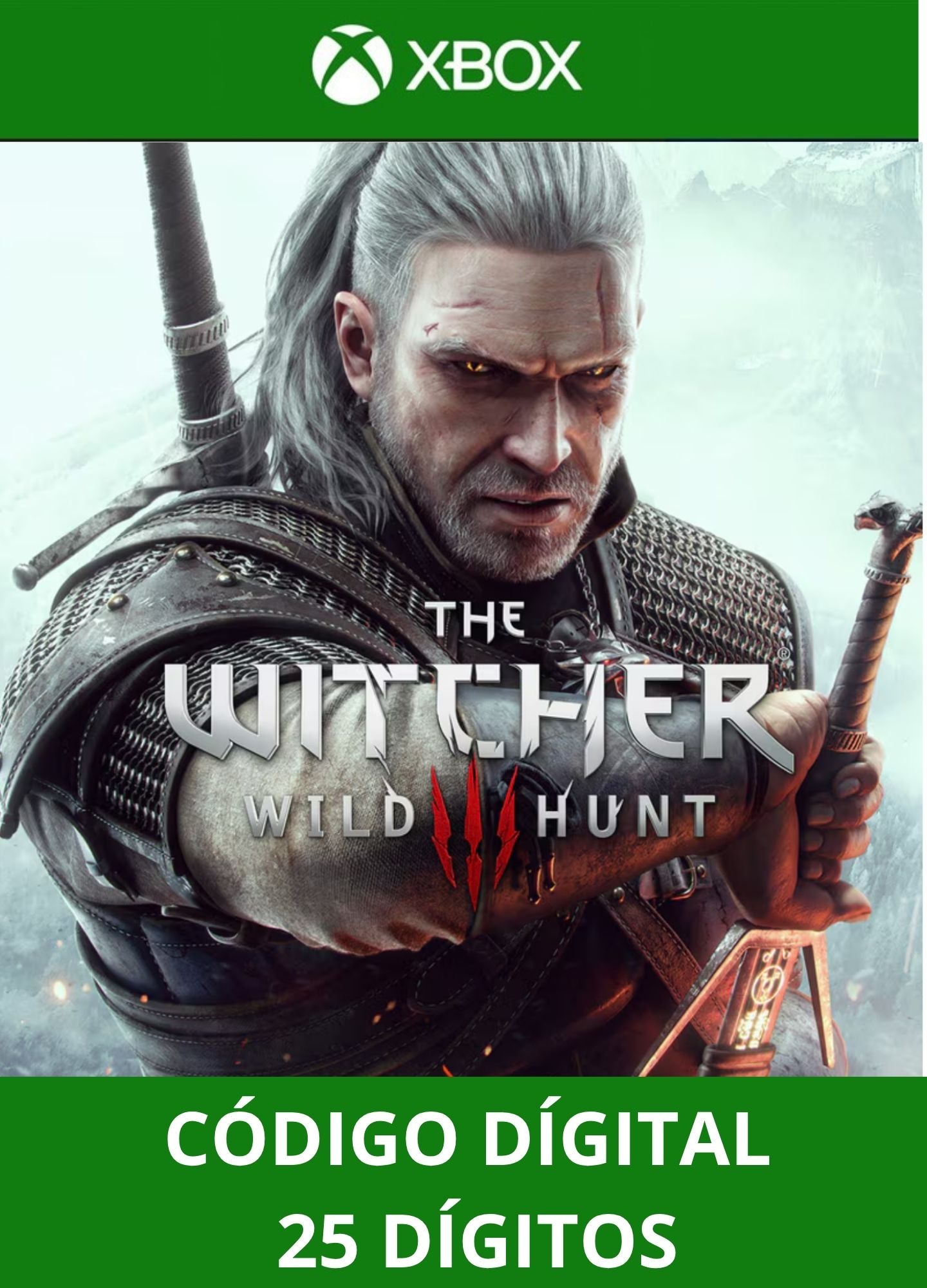 THE WITCHER 3 WILD HUNT COMPLETE EDITION XBOX ONE/SERIES Código 25 Digítos