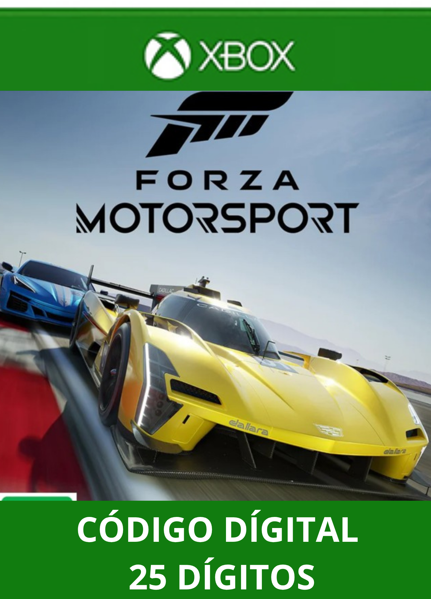 Forza Motorsport XBOX SERIES Código 25 Digítos