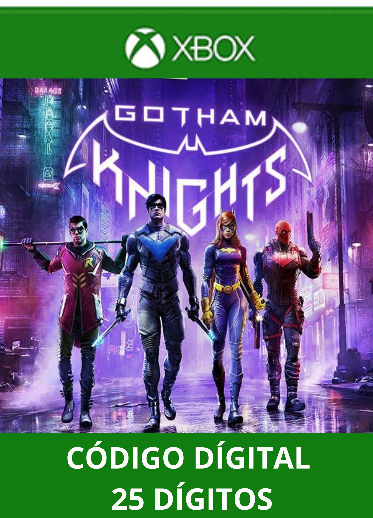 Gotham Knights Xbox SERIES Código 25 Digítos