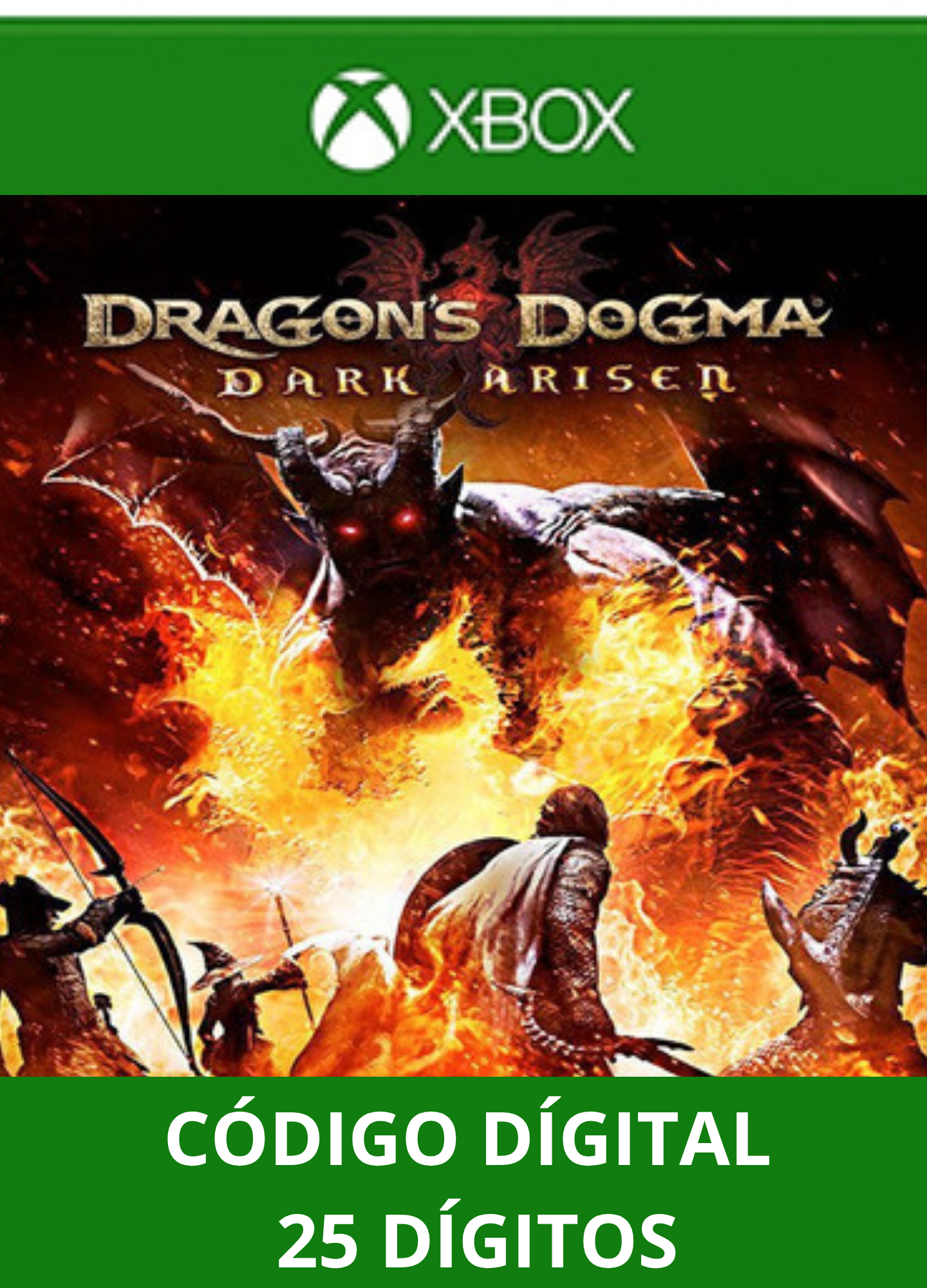 Dragon's Dogma: Dark Arisen - XBOX ONE/SERIES Código 25 Digítos