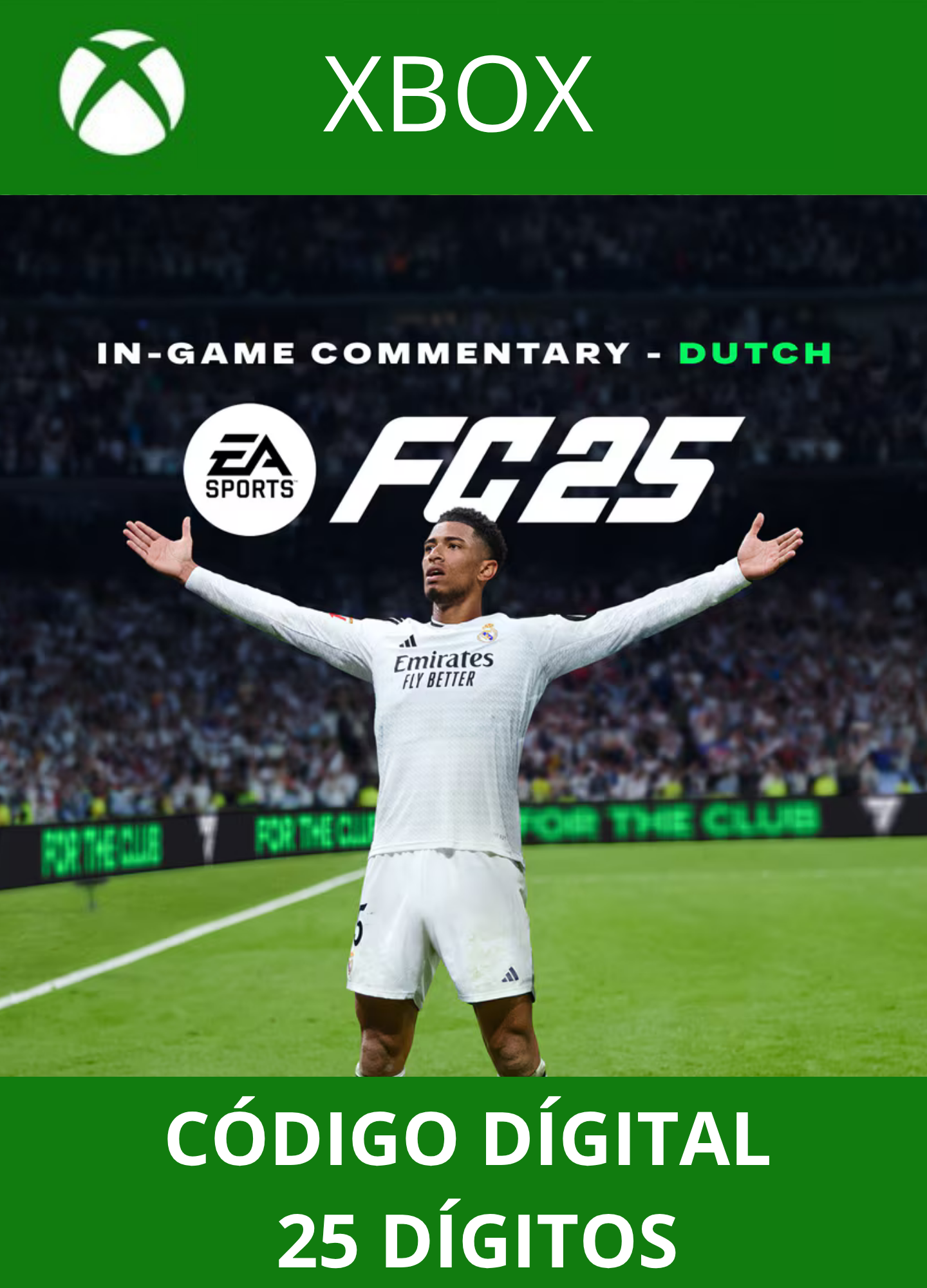EA SPORTS FC 26 Xbox ONE/SERIES S/X Código 25 Digítos