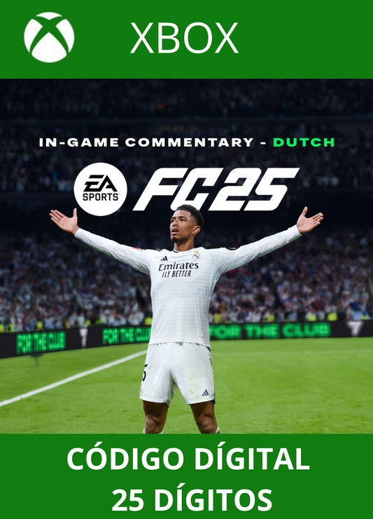 EA SPORTS FC 26 Xbox ONE/SERIES S/X Código 25 Digítos