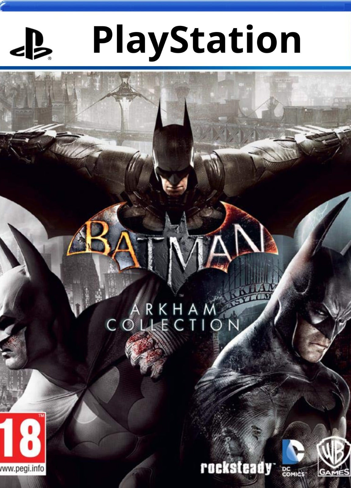 Batman: Arkham Collection PS4/PS5 Mídia Digital